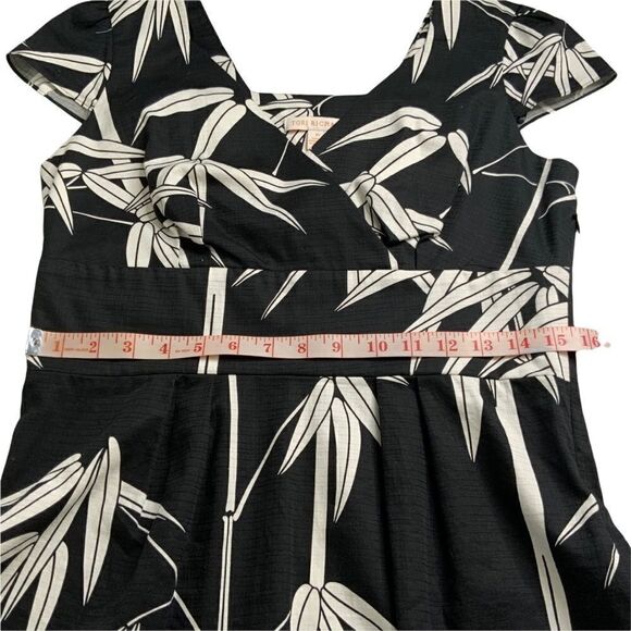 TORI RICHARD 100% Cotton Tropical Print Dress Sz 10 - Picture 6 of 11